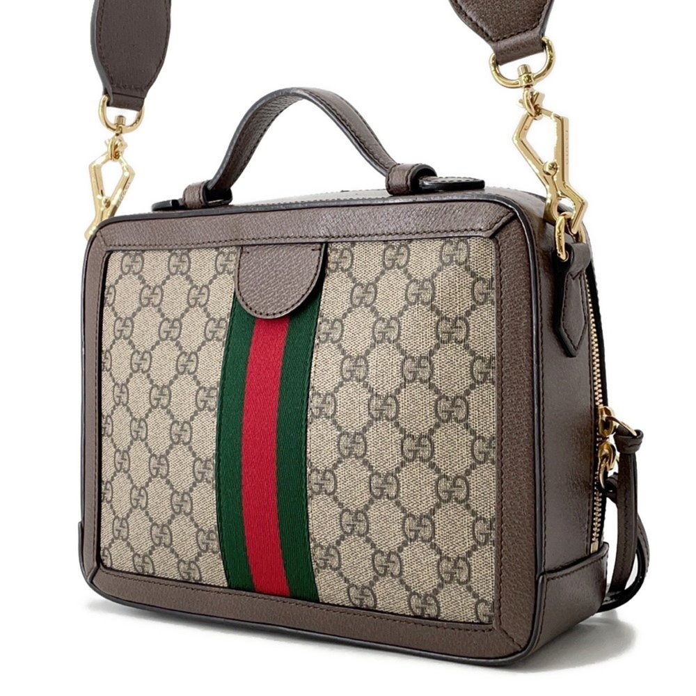 Gucci GG Supreme Ophidia Shoulder Bag 550622 GUCCI 2-way - Picture 2 of 16